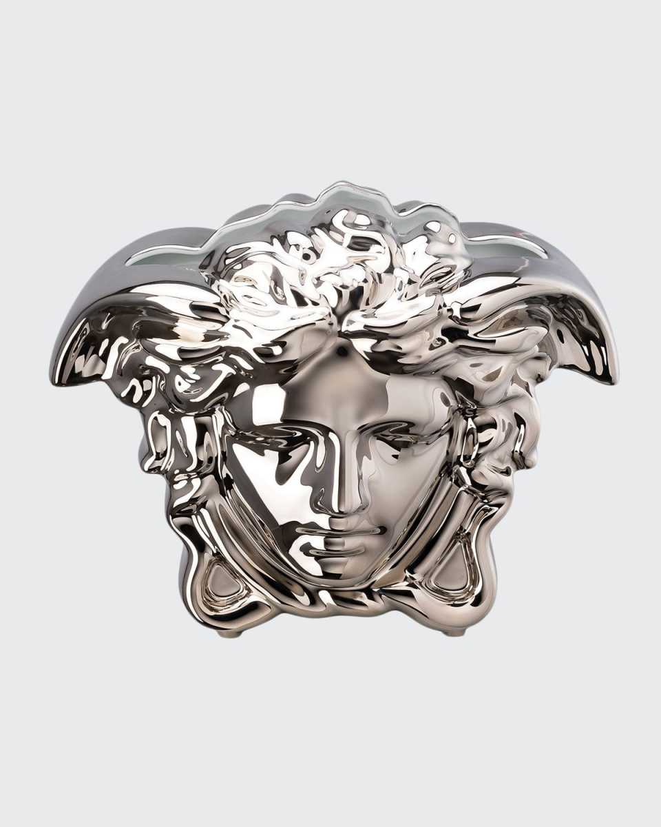 Medusa Grande 8.3" Vase, Silver